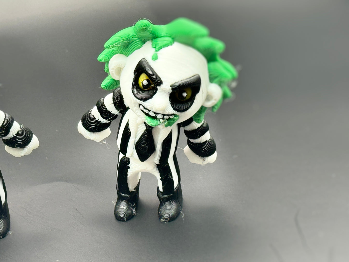 Articulated 3D printed Beetlejuice Figurine