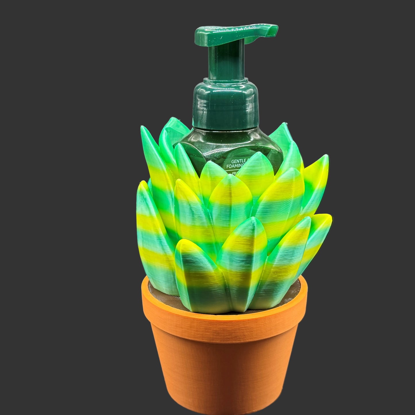 Succulent Soap Bottle Holder- 3D printed