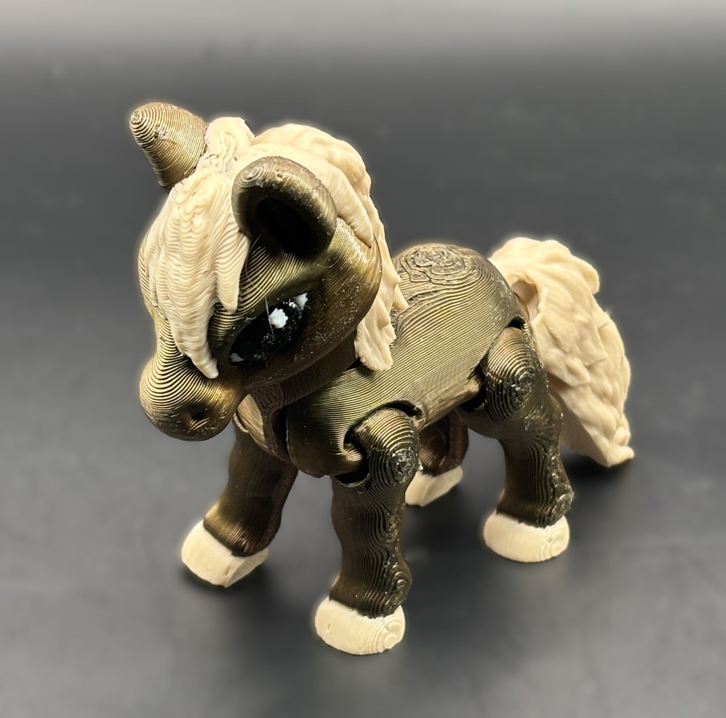 Articulated 3D printed Horse Figurine
