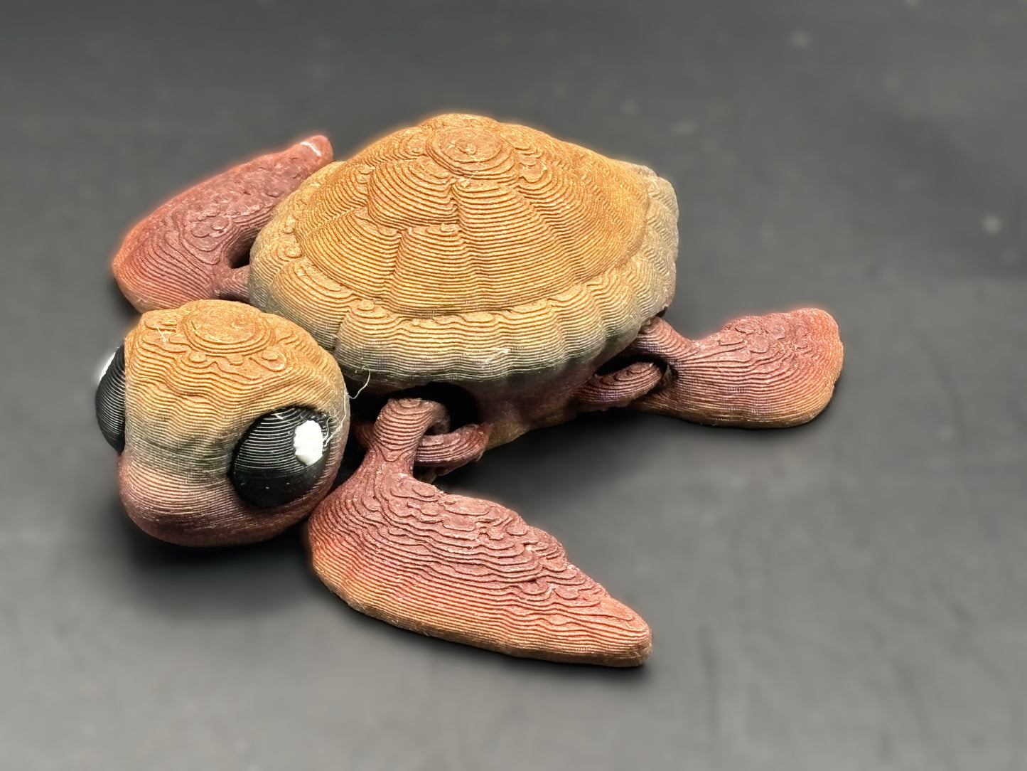 Articulated 3D printed Turtles