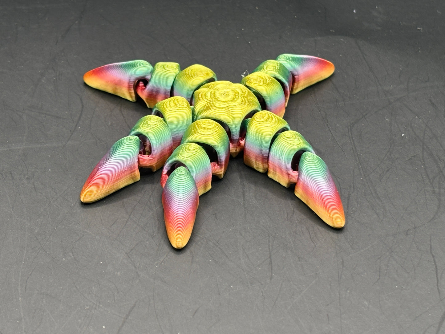 Articulated 3D printed Starfish Figurines