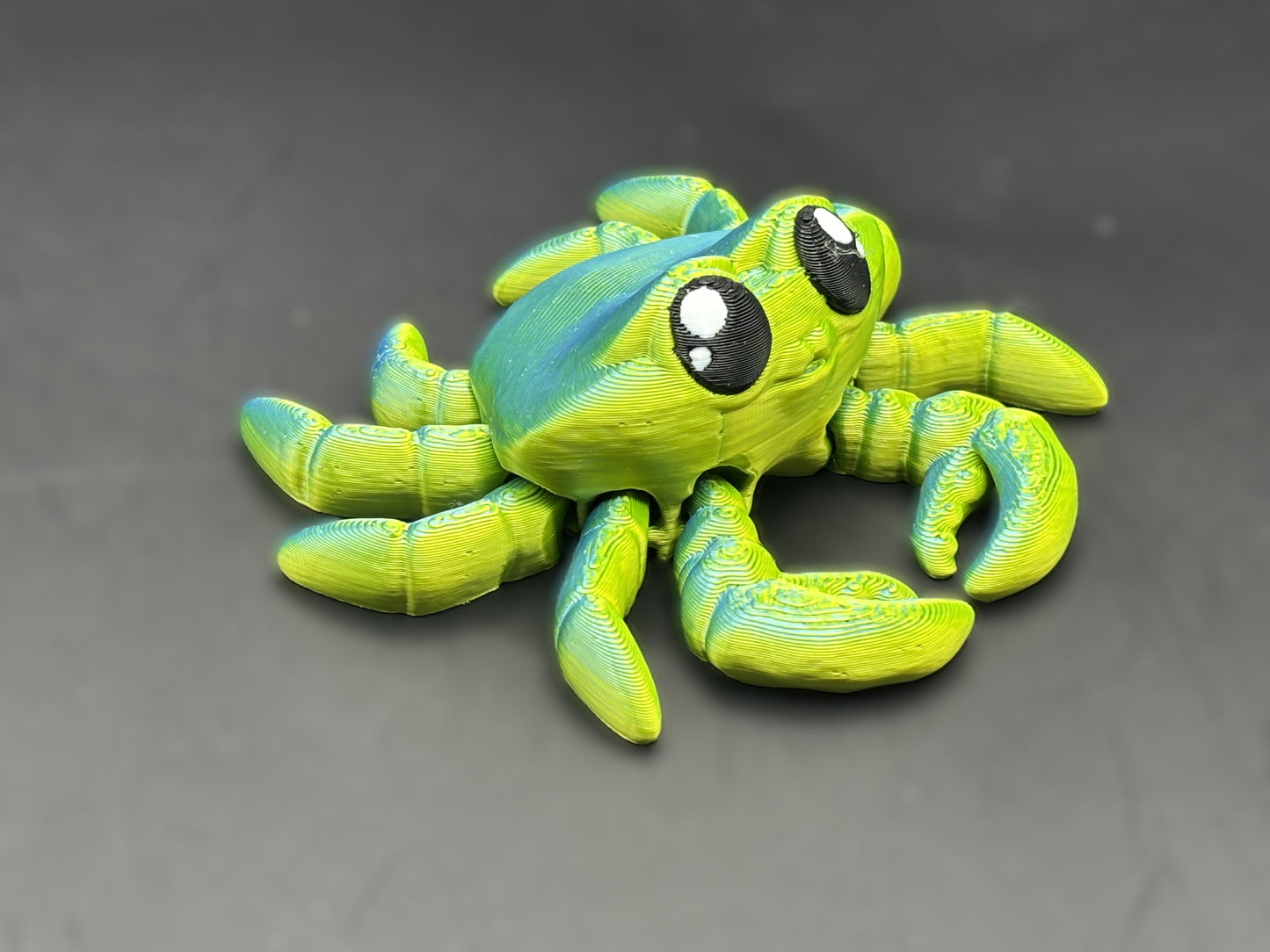 Articulated 3D printed Crabs