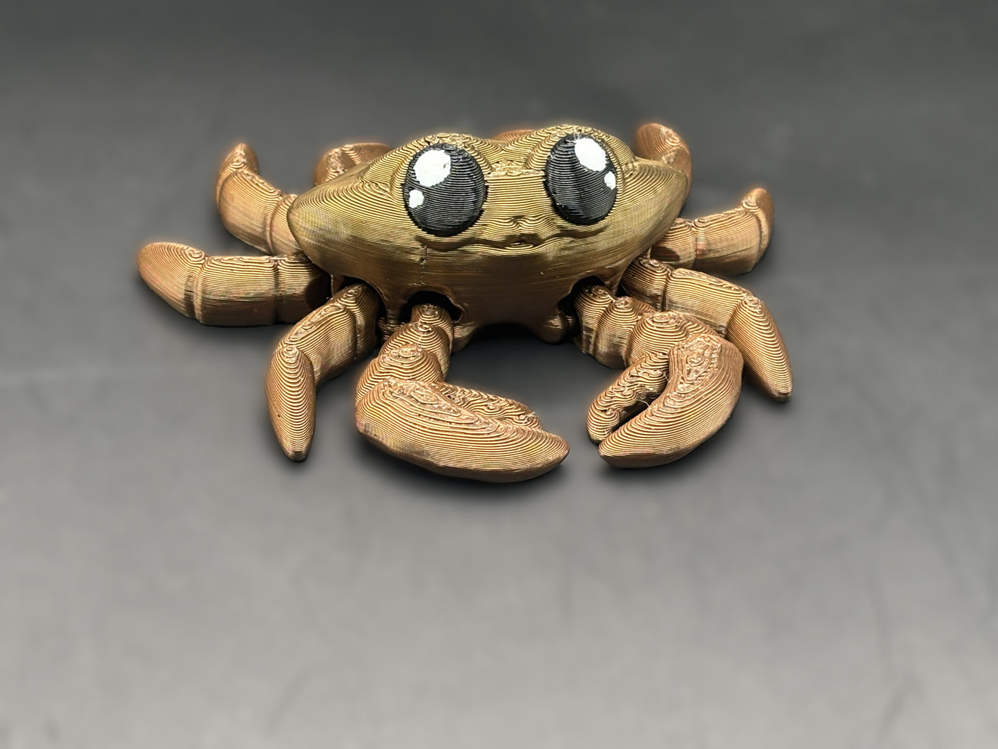 Articulated 3D printed Crabs
