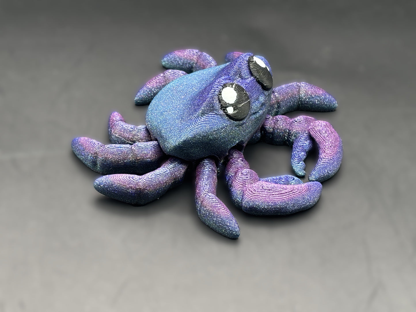 Articulated 3D printed Crabs