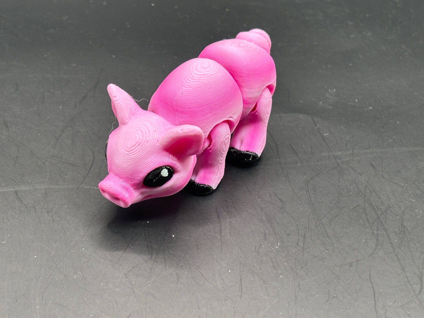 Articulated 3D printed Pigs Figurines