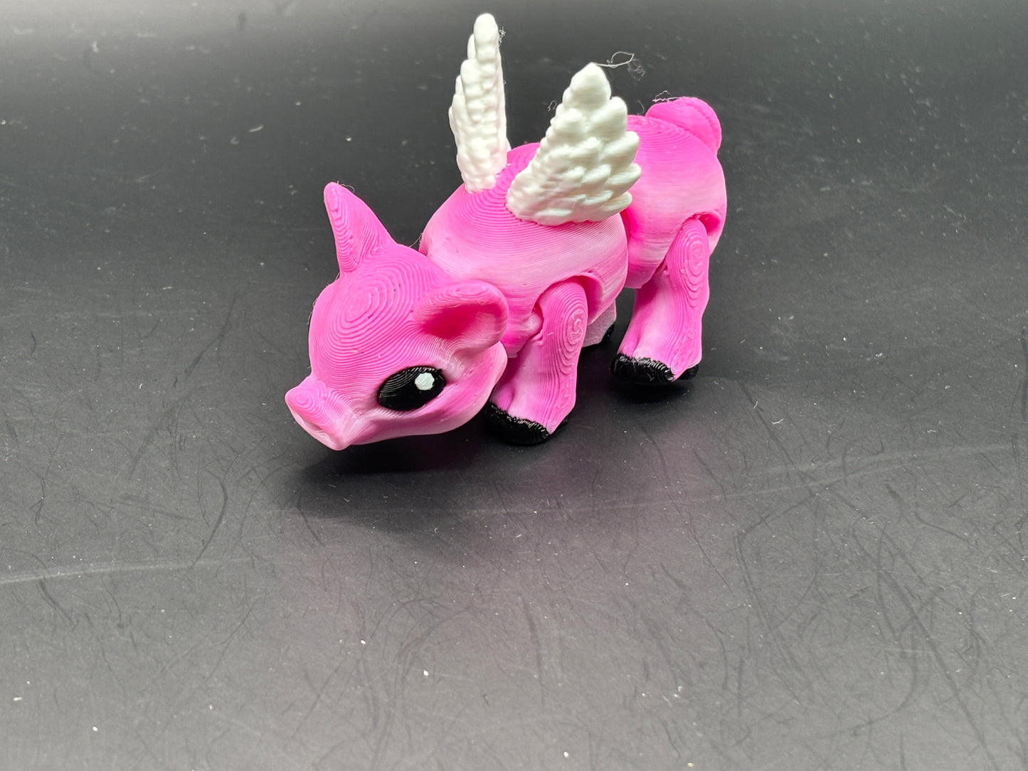 Articulated 3D printed Pigs Figurines