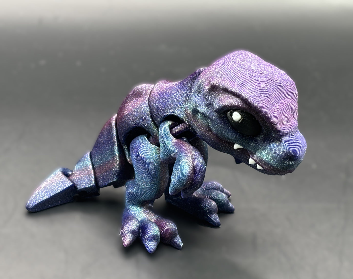 Articulated 3D printed T Rex Figurines