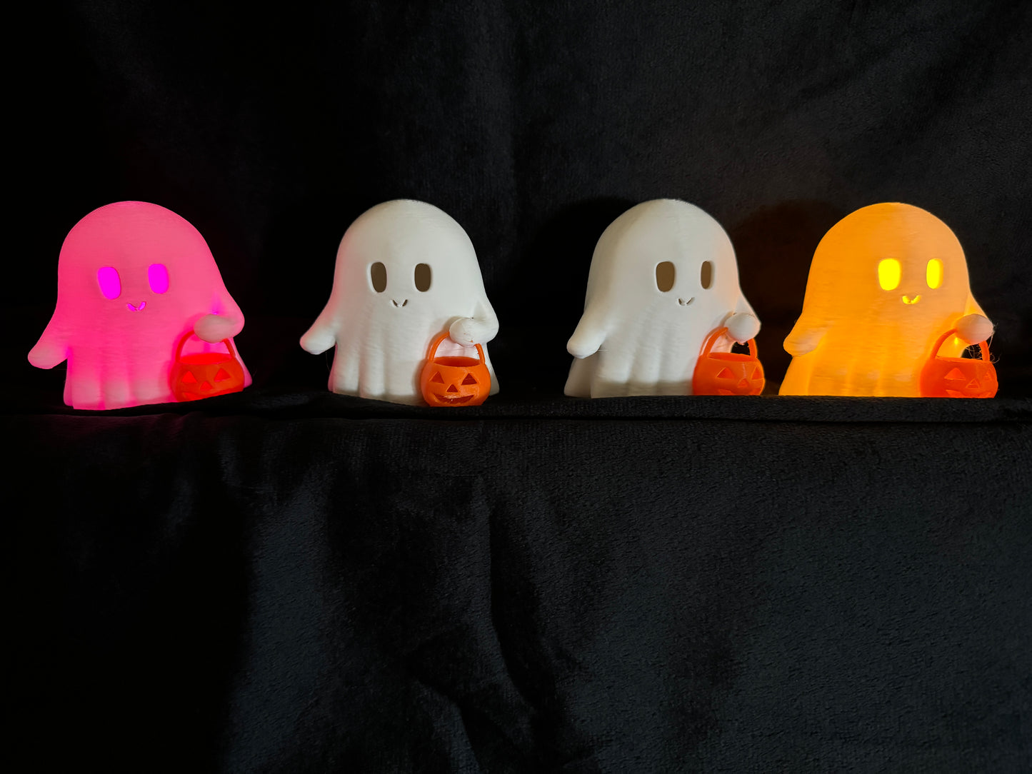 3D printed Lighted Ghost Figurine