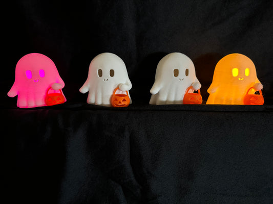 3D printed Lighted Ghost Figurine