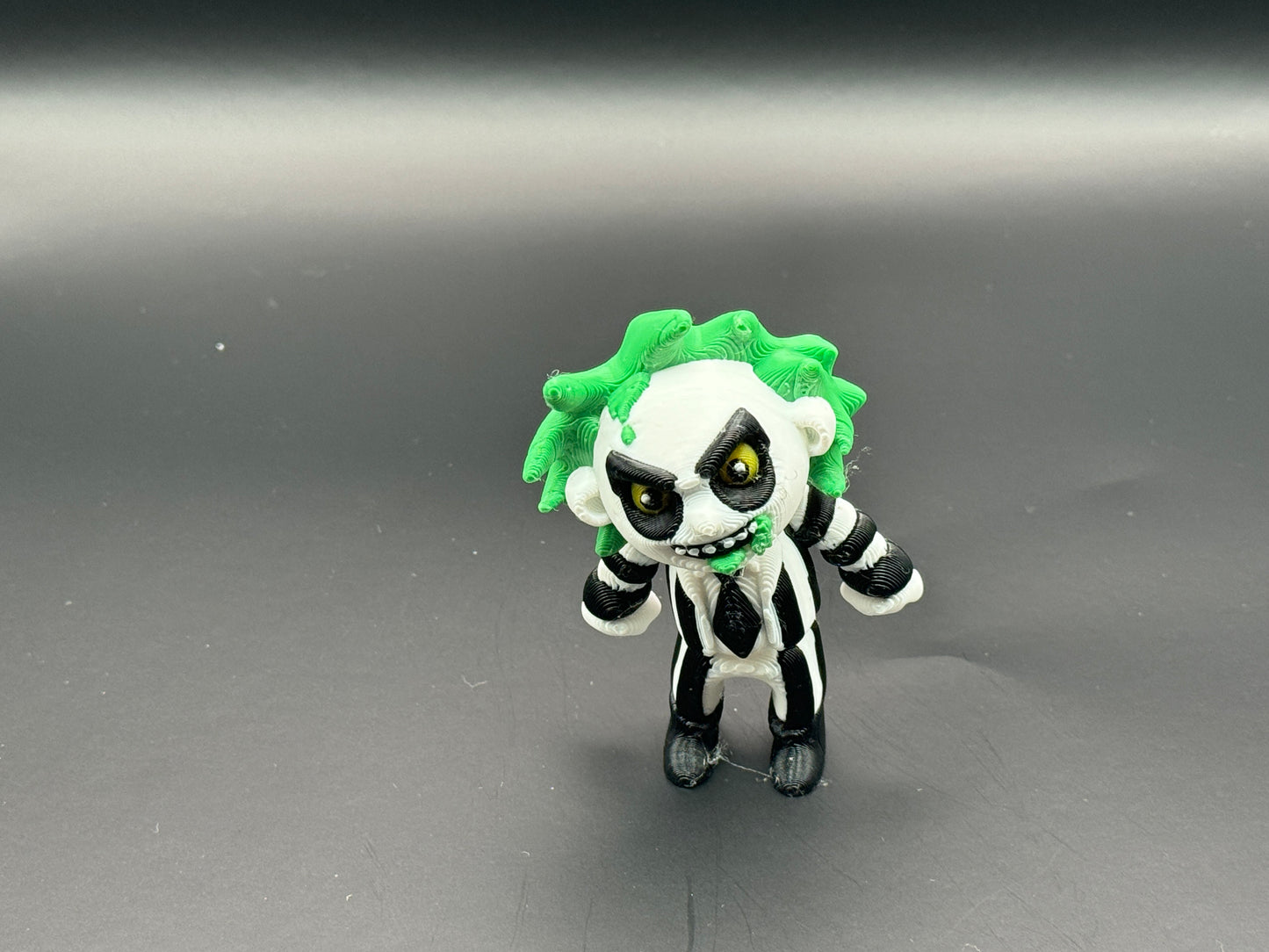 Articulated 3D printed Beetlejuice Figurine
