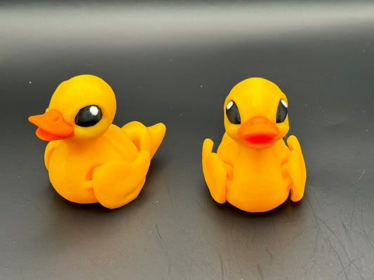 Articulated 3D printed Duckie Figurine