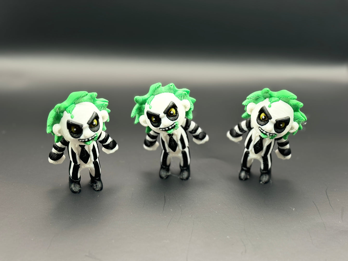 Articulated 3D printed Beetlejuice Figurine