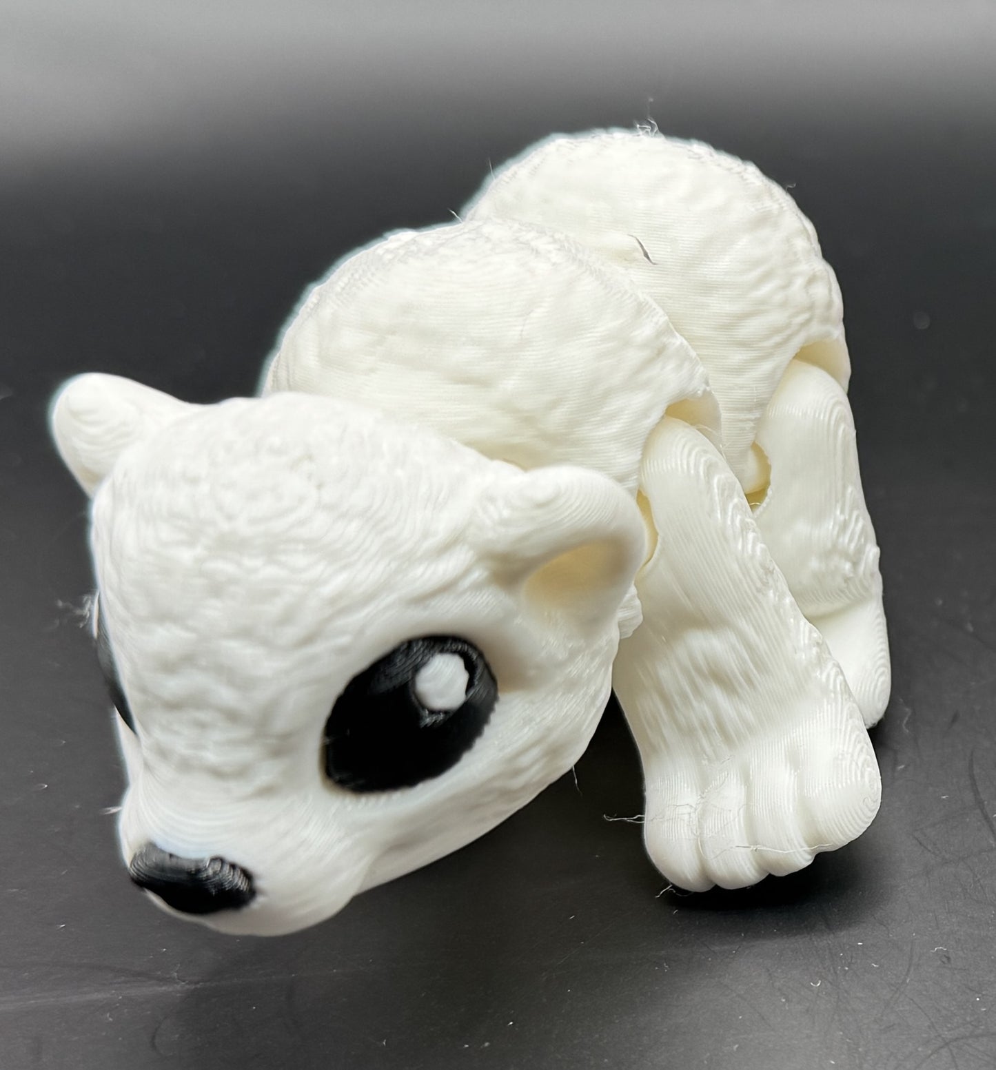 Articulated 3D printed Bear Figurine