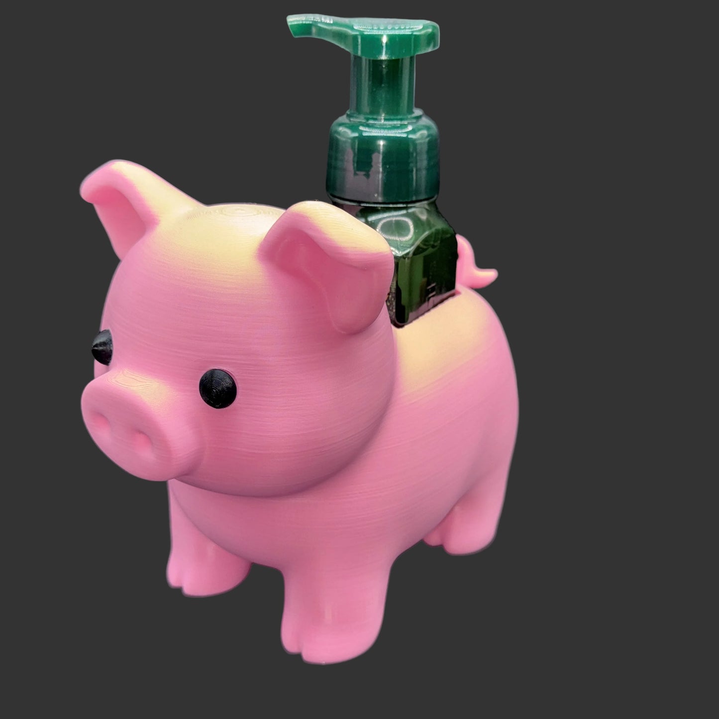 Piggy Soap Bottle Holder- 3D printed