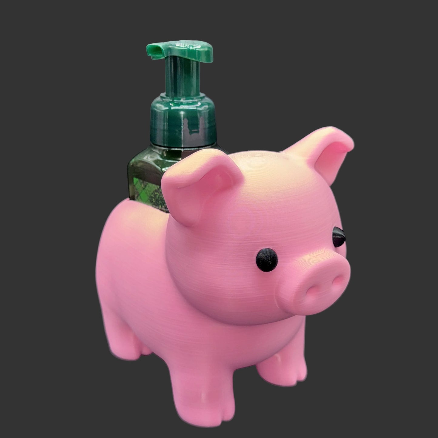 Piggy Soap Bottle Holder- 3D printed
