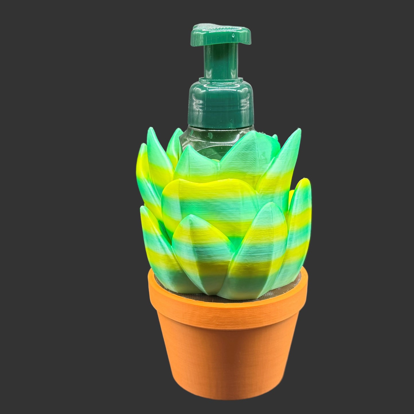 Succulent Soap Bottle Holder- 3D printed