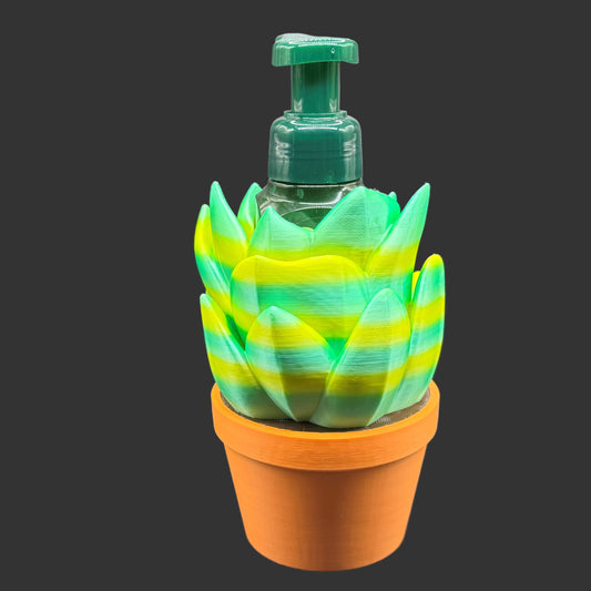 Succulent Soap Bottle Holder- 3D printed