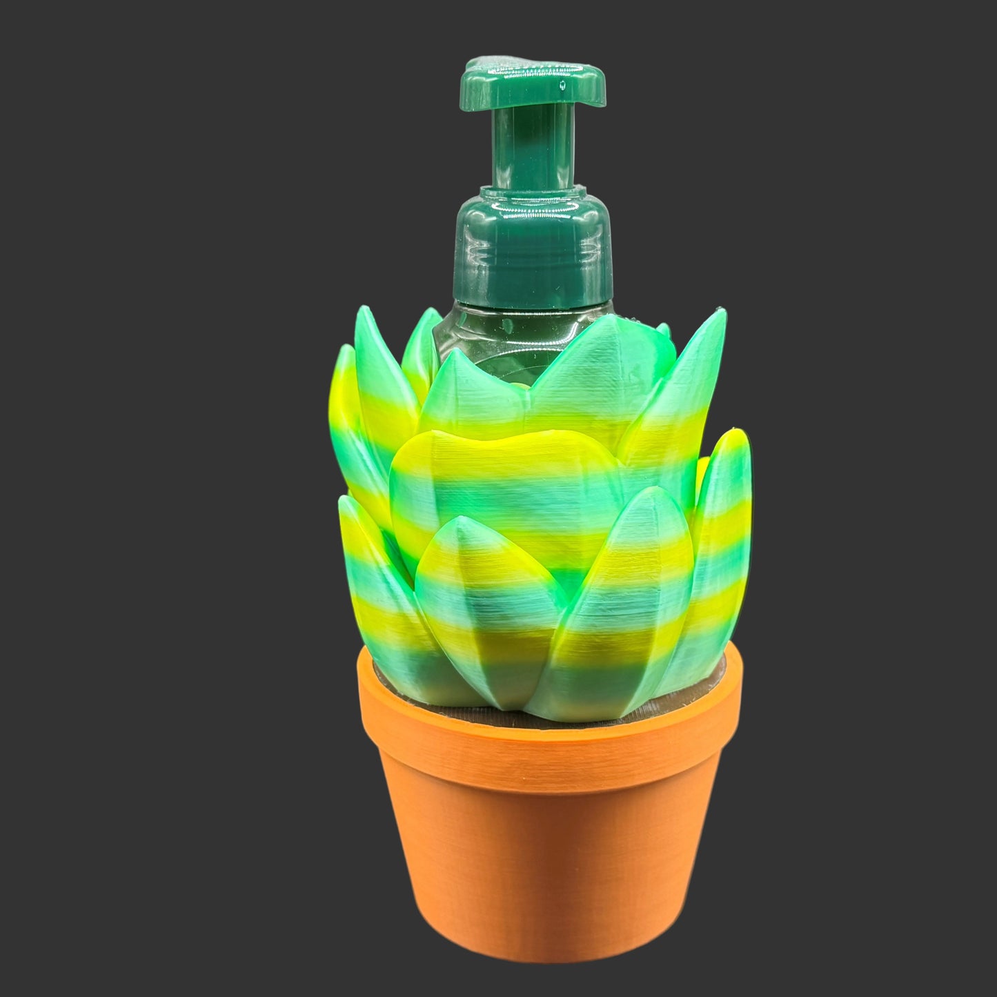 Succulent Soap Bottle Holder- 3D printed