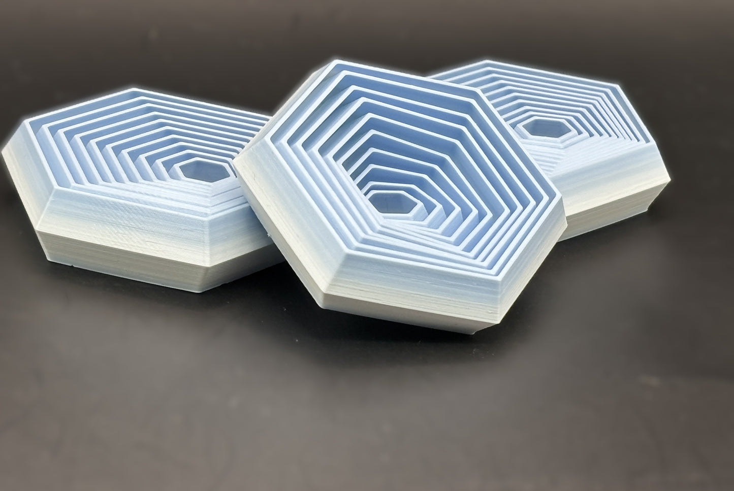 3D printed Hexagon Fidgets