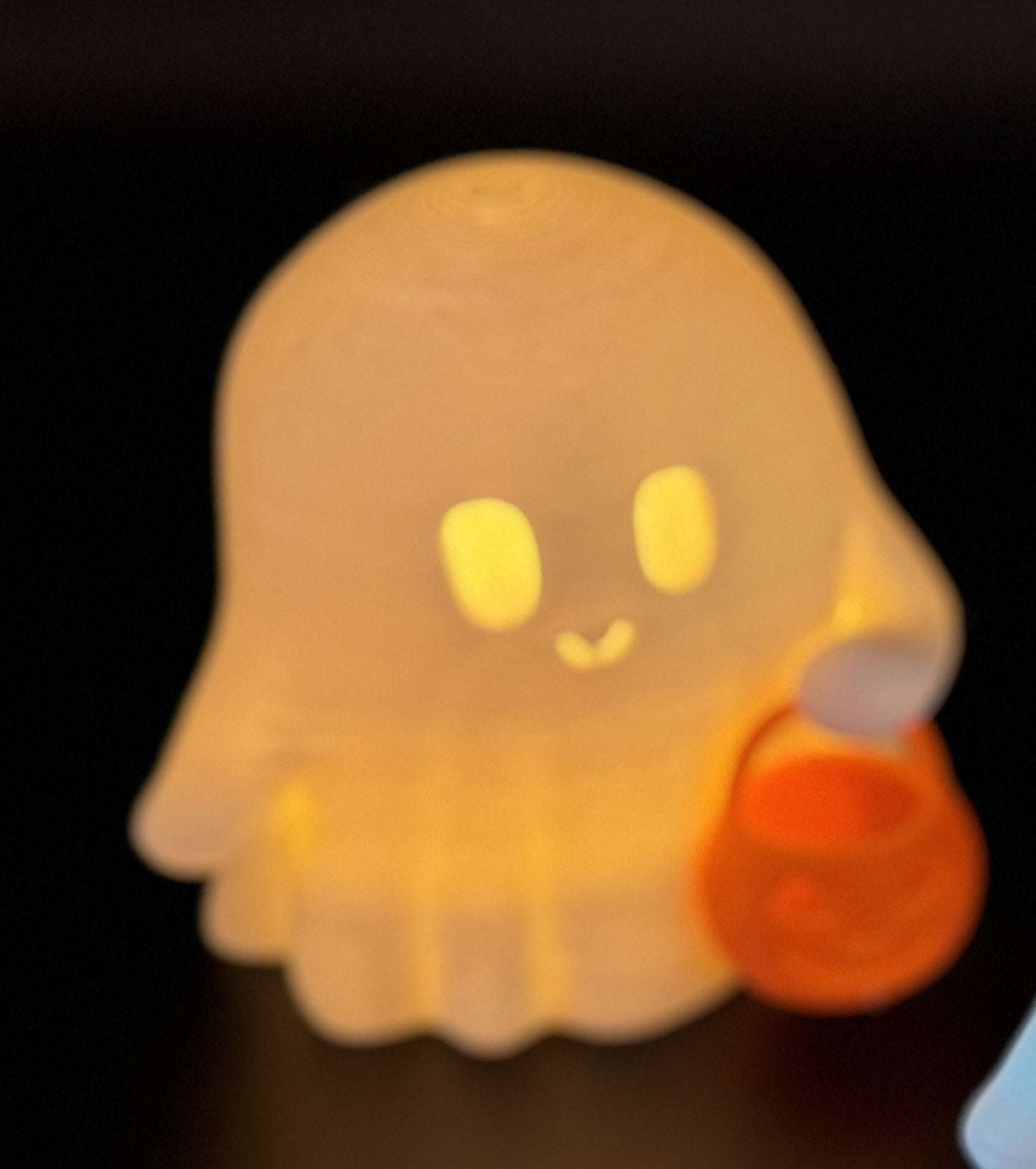 3D printed Lighted Ghost Figurine